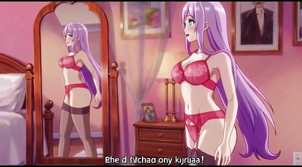 Step daughter wear stepmom lingerie to seduce stepdad