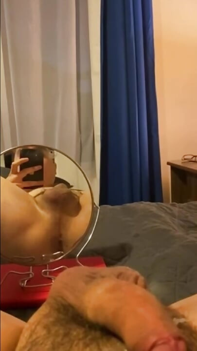 Just a Twink Playing With His New Plug, Lube & Mirror Until He Shoots His Hot Load