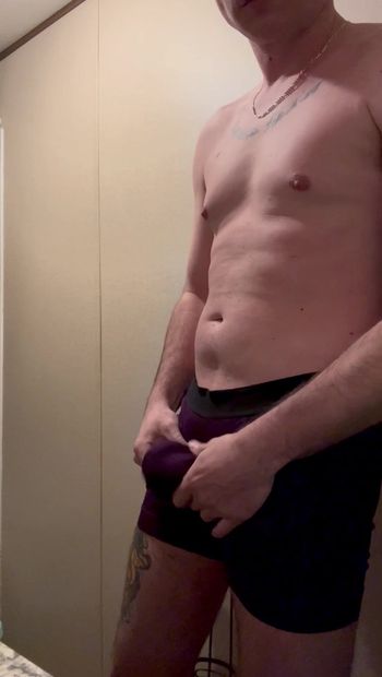 Bi Uncut Cock in Briefs Coming out Swinging for You