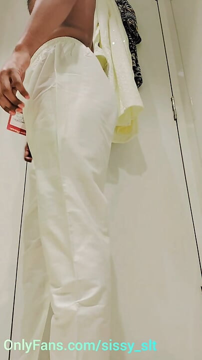 Naked in mall