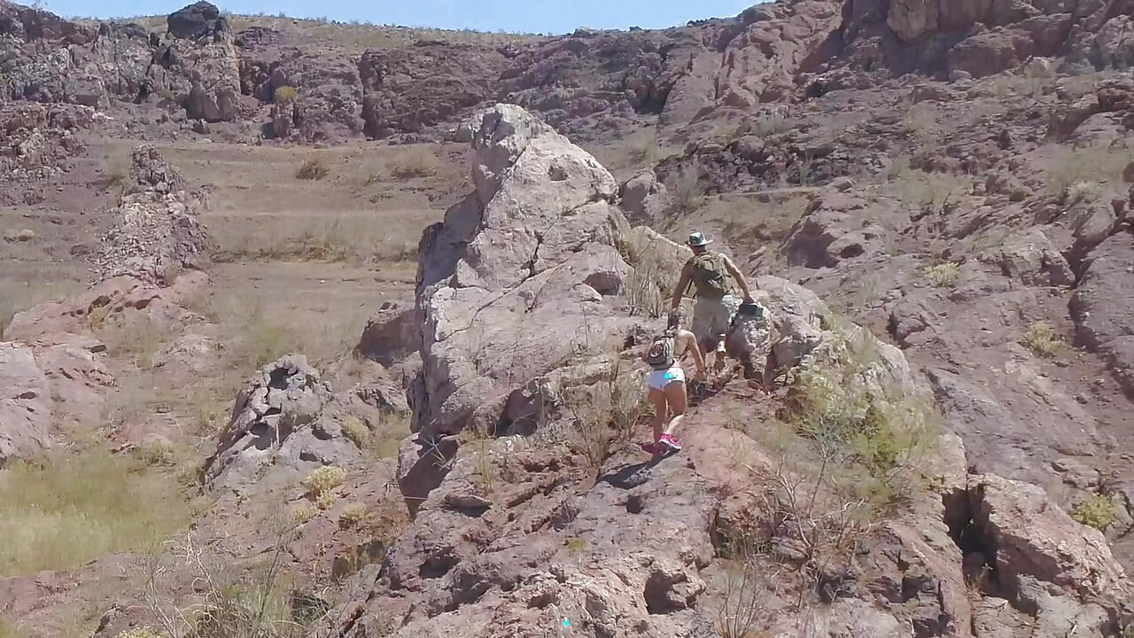 Fucking and Sucking on top of a mountain