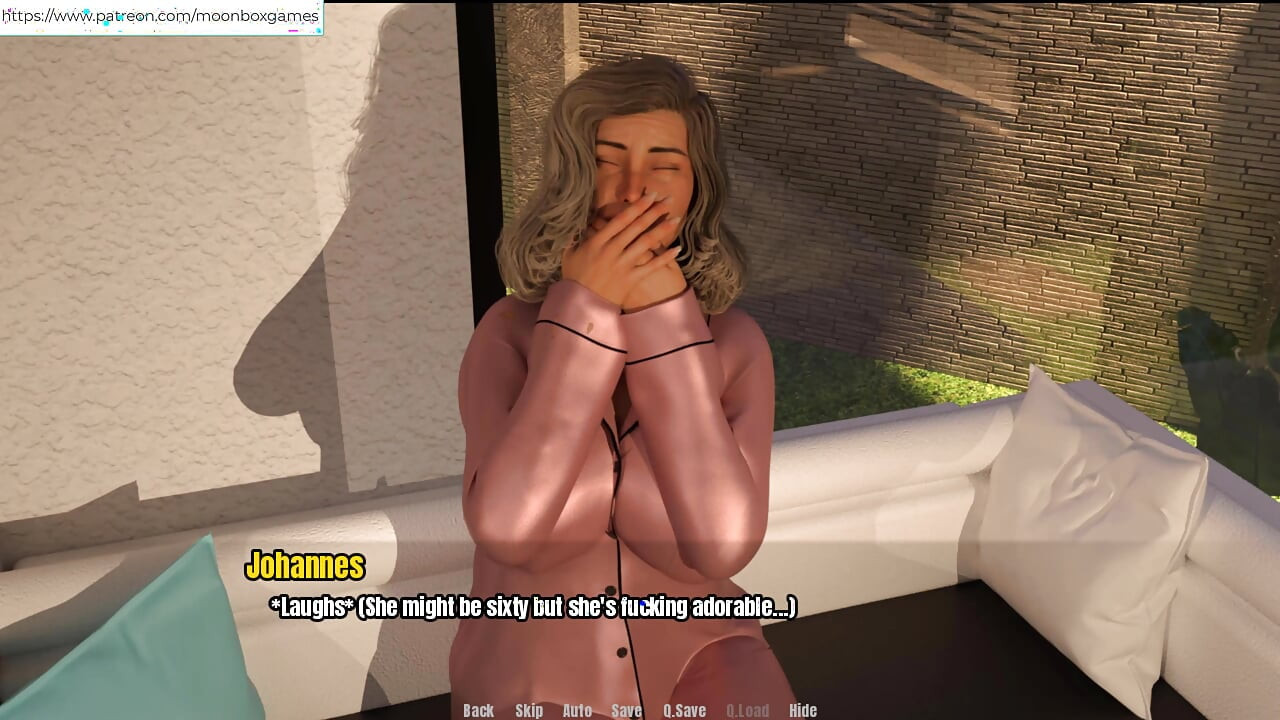 Grandmas house - ive dominated the lady from coffee shop and fucked her