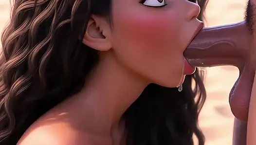 Animasi porno kartun 3D Moana my remake