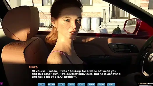 Çıplak tanık #8 - Jackson ve Mona kanepede sikişiyor