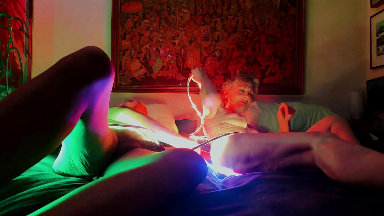 Two lighting experiments - One with Ultraviolet, The Other With an LED Strip