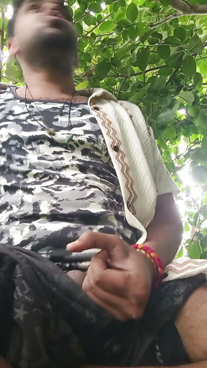 Alone in forest area so I decided to watch hot and sexy videos
