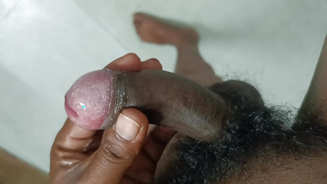 Desi Indian boy stepped in the measures of making masaaj