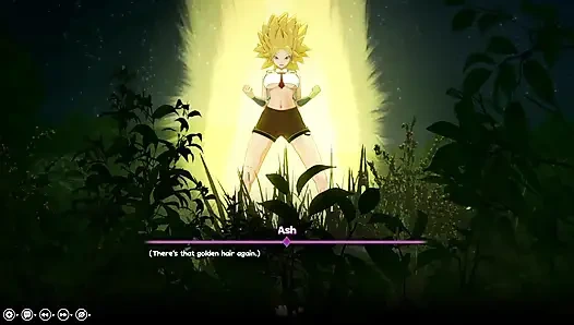 Two Super Saiyan Girls Vs Ultra Instinct Guy