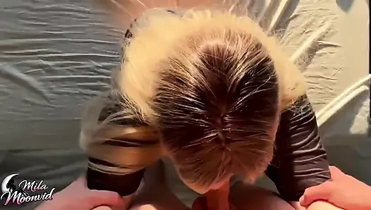 Let me suck that dick! POV fun with Mila
