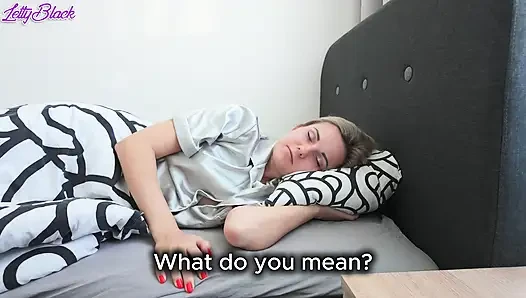 Stepmom Shares Bed With Her Stepson - Blowjob, Pussy Licking And Hard Fucking In The Tiny Hotel Room