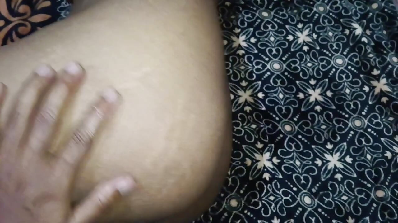Husband and sister-in-law very tight inside white spray sky up and down Dicky