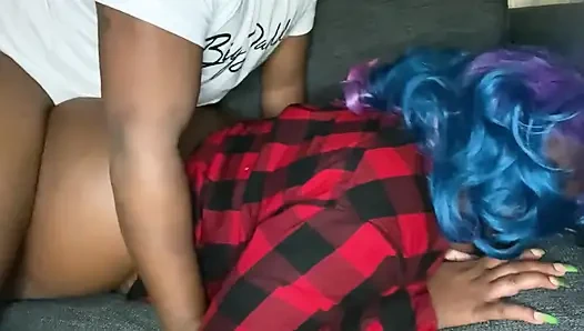 Dirty Diana Gets Piped Down in a Las Vegas Hotel by Horny BF