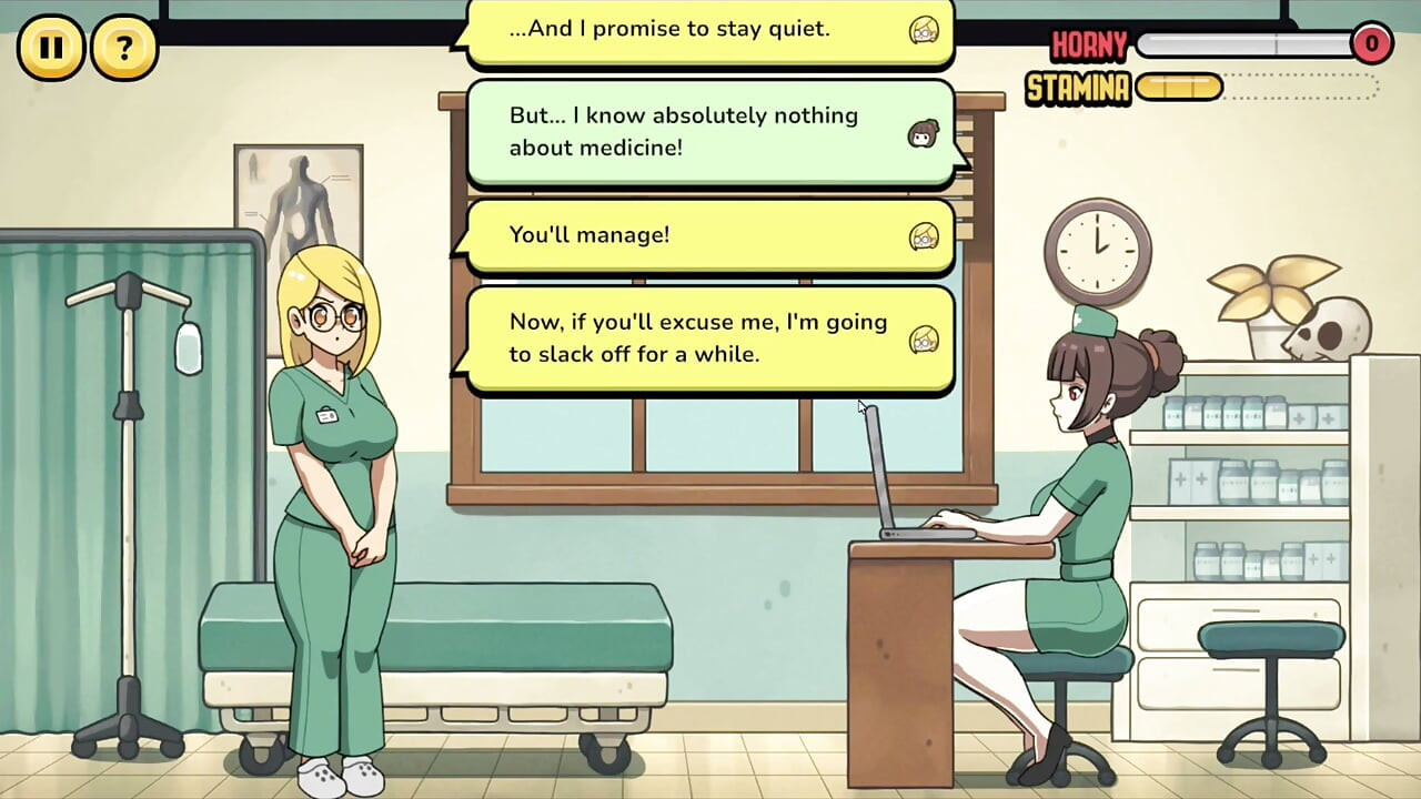Hentai igra - Problematični učenik - LVL 2 Učiteljica jebe učenike