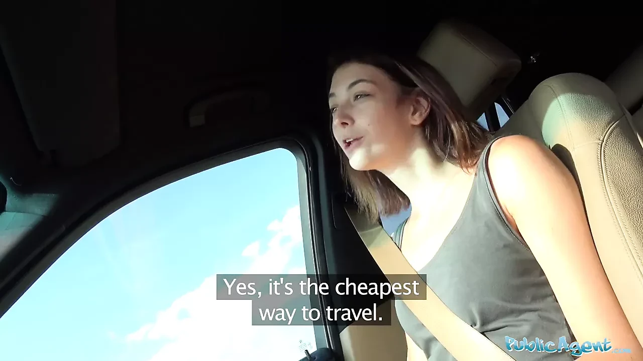Public Agent Hitchhiking Student Fucks Fat Cock