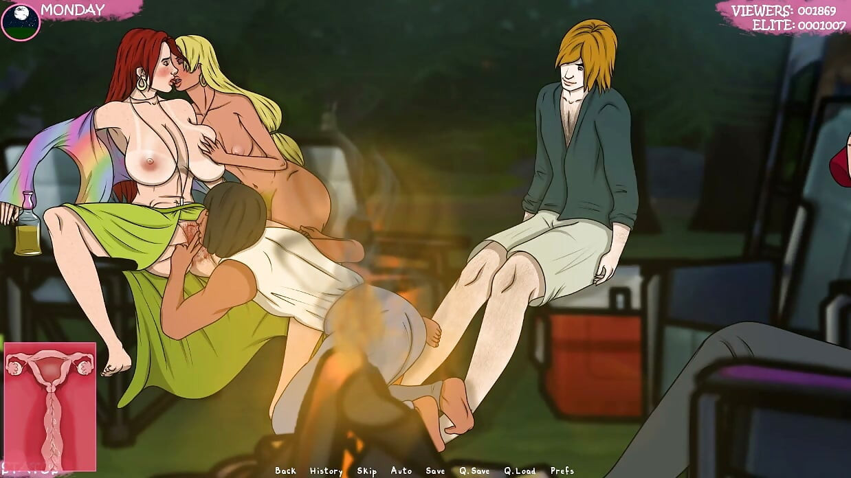 Lust Town - Gameplay - Roleplay - Beach Party Bukkake Facial