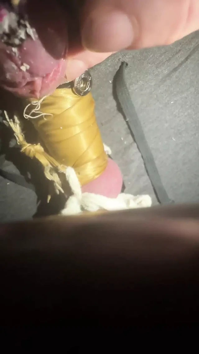 Urethra Cigarette Torture