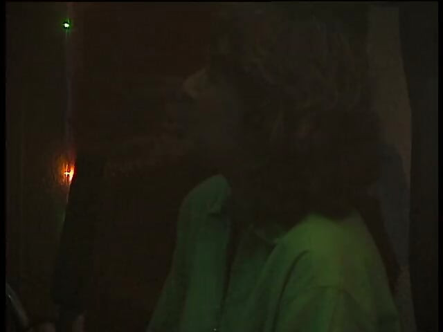 Girl getting wet from his dancing