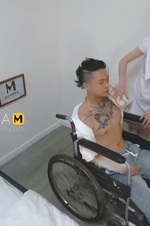 ModelMedia Asia-The Nurse come to my home-Xun Xiao Xiao-MMZ-028-Best original Asia porn video