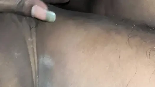 Pooja from Bihar likes to fuck with big black cock and take the throat deep
