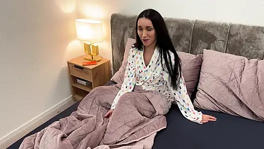 Step Son Cums Twice on Stepmom in Bed After Cuddle Request