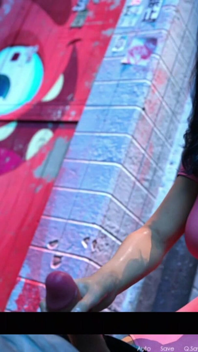 Milf Anna Giving Handjob To Older Poor Man Huge Cock And Cum In Mouth | Clip 1