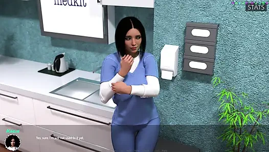 10ki tarafından tıbbi özel bakım - ilk iş günü, erotik sonuçlarla 1