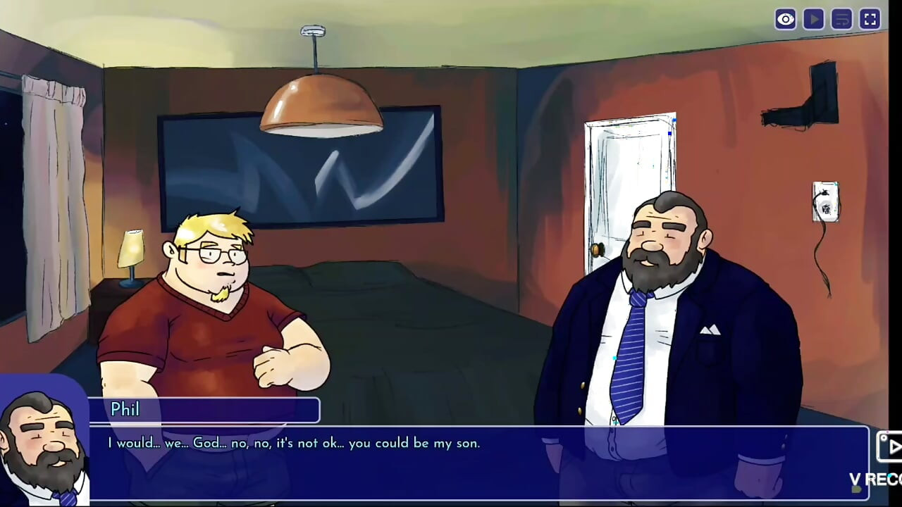 My chubby lord fucks fat straight guy in the restaurant.