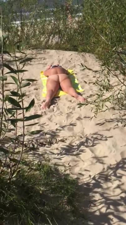 Wife in nature