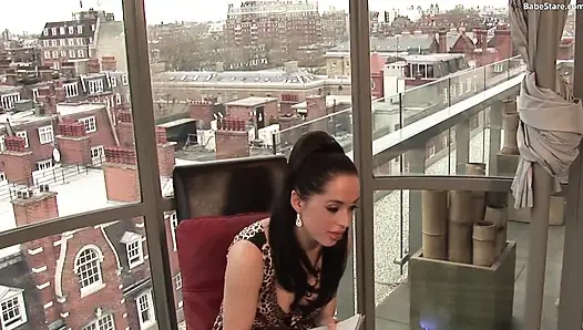 Two girls seduce each other and end up in a threesome