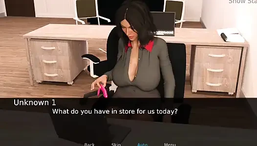 Project Hot Wife - Merry love to masturbate at the office.