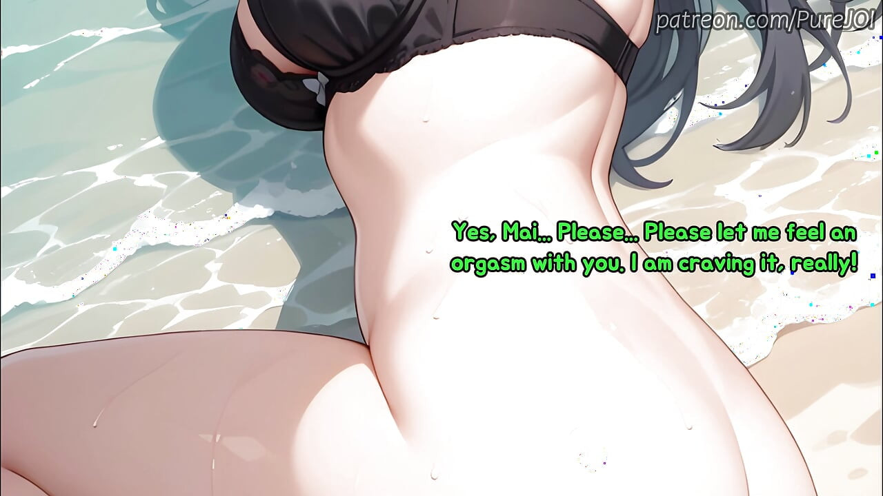 Enjoy a beach party with 8 warm desperate baddies (Sex JOI)