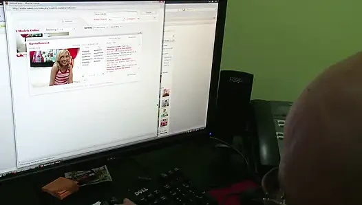 Blonde chick in high heels enjoys pleasuring muscular guy's cock