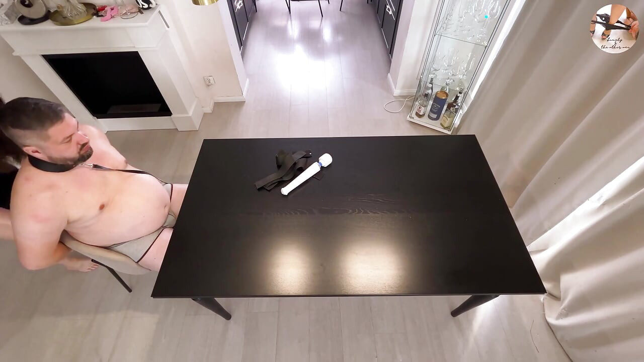 I Made My Slave Husband Eat My Pussy and Watch Me Masturbate