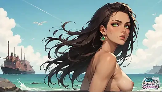 Solo Steampunk Sip Ocean Horizon Goddess