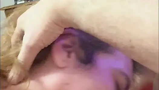 Giving Step-daddy a Blow Job and Getting Fisted