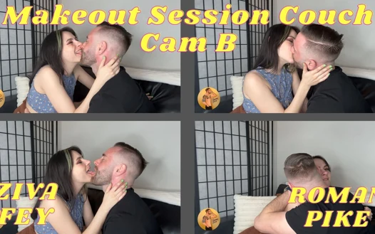 Sesi makeout di sofa kamera b 4k