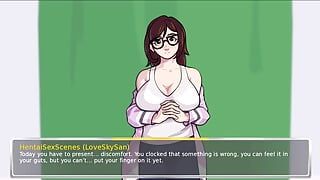 Akademia 34 Overwatch (Młoda i niegrzeczna) - część 34 napalona nauczycielka masturbuje się przed kamerą przez hentaiSexScenes