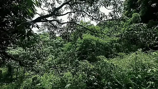 Indian Desi Village outdoor hard sex with couple.