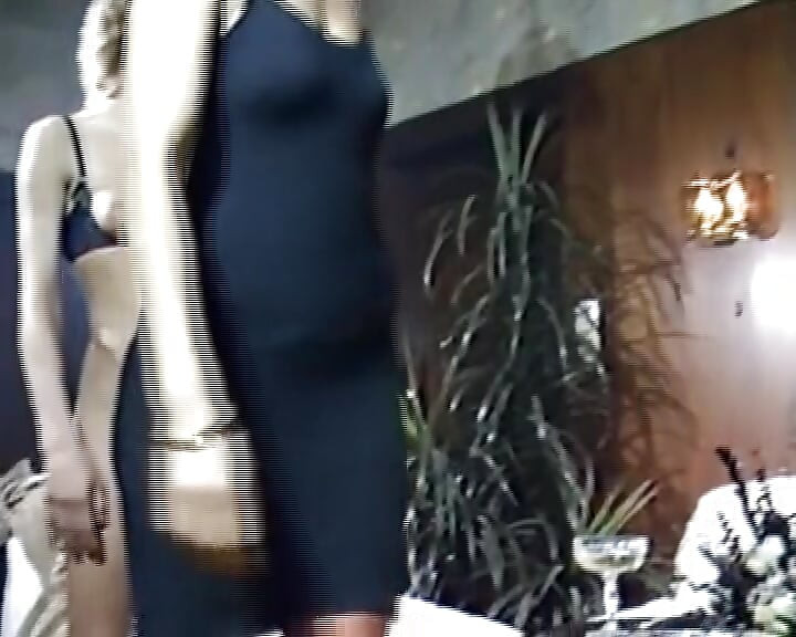 Two amazing ladies from Germany pleasing a cock with their hairy pussies