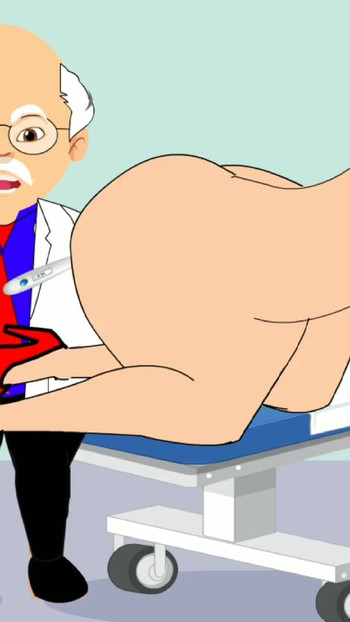 Key moment from "Indian big ass mom fucked hard by big cock doctor Hindi audio"