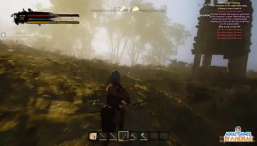 EP12: Как сделать стекло и сделать бутылку на Злом острове