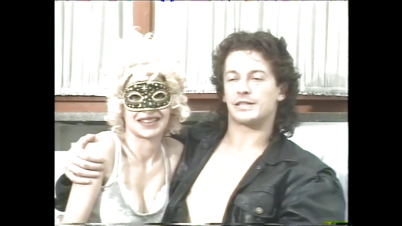 Masked MILF with Hairy Pussy Ass Fucked and Cumshot on Ass by Huge Amateur Cock