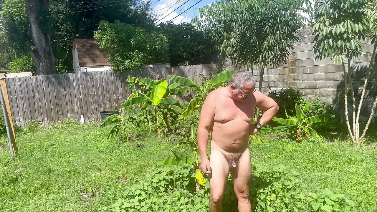 Nude in the Back Yard