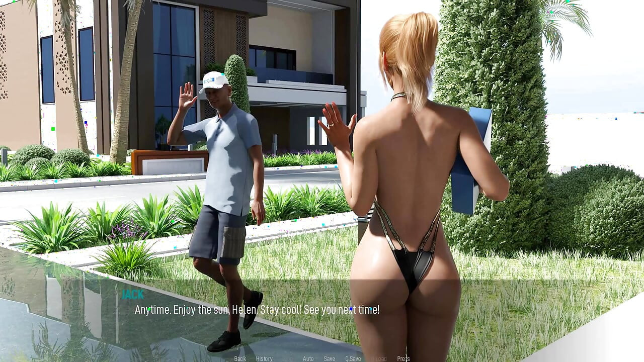 Shared Desires Super Sexy Hot Wife Masturbates While Thinking About Her Ex and She Is Teasing the Neighbor - Episode 5