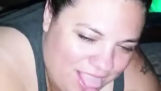 BBW wife talking about getting fucked by bbc