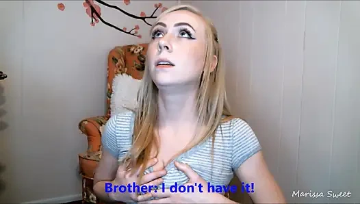 Zickige stiefschwederin schrumpft dich klein