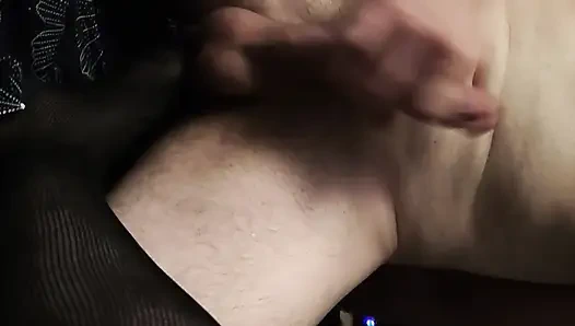 Schwanzmassage mit meinen Schuhen