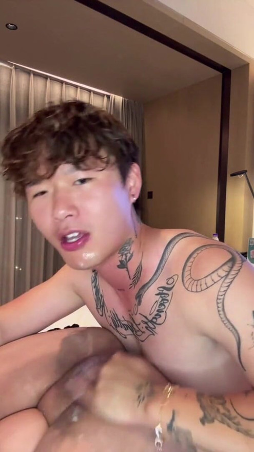 Watch this hot Asian Guy slowly licking pussy and fucking with passion | Clip 2