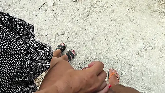 Französische MILF Blowjob Amateurin Am Fkk-strand in Griechenland Öffentlich Zu Fremden Mit Abspritzen - Misscreamy