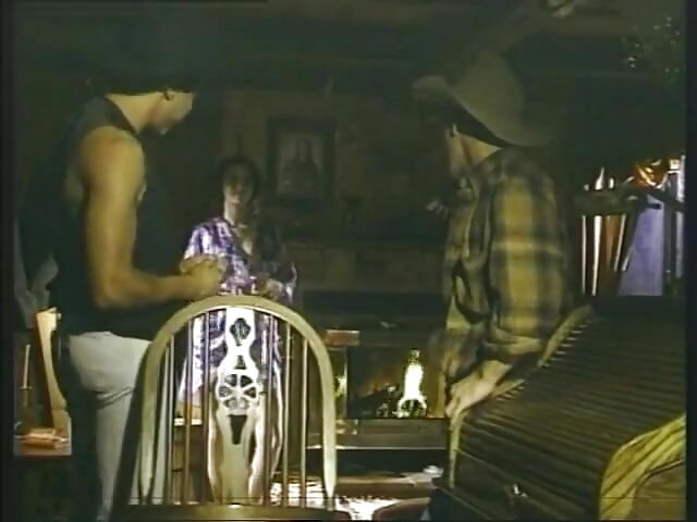 Threesome at the saloon